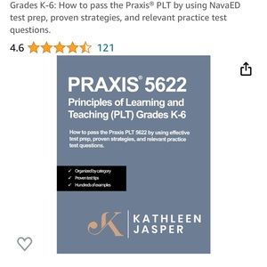 Praxis PLT study book
